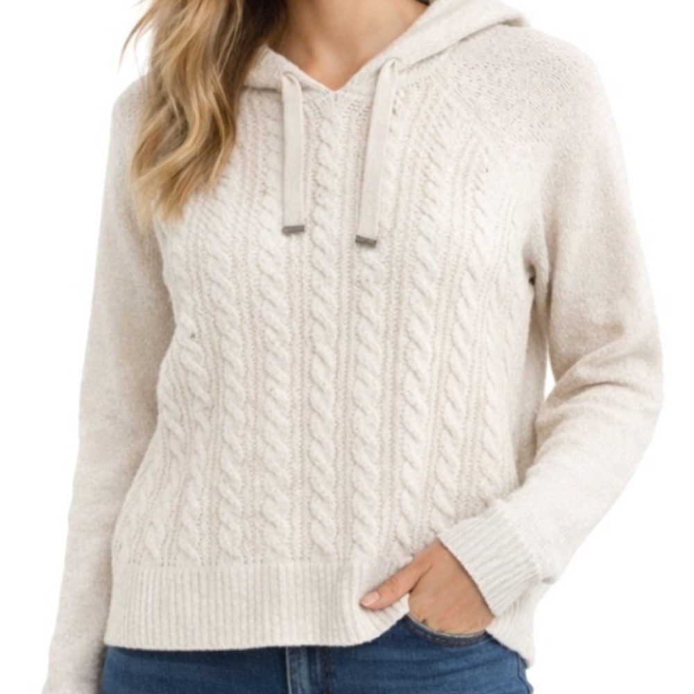 NWT- Cupcakes & Cashmere Oatmeal Knit Hoodie w/ matching sweats. Size XS